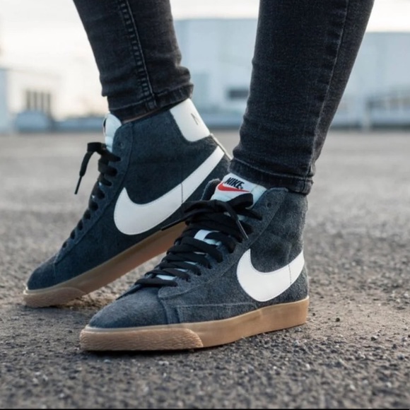 blazer mid suede vintage